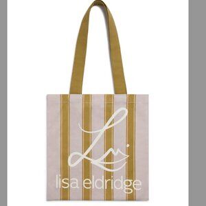 Lisa Eldrige Stripey Summer Tote, NWOT
